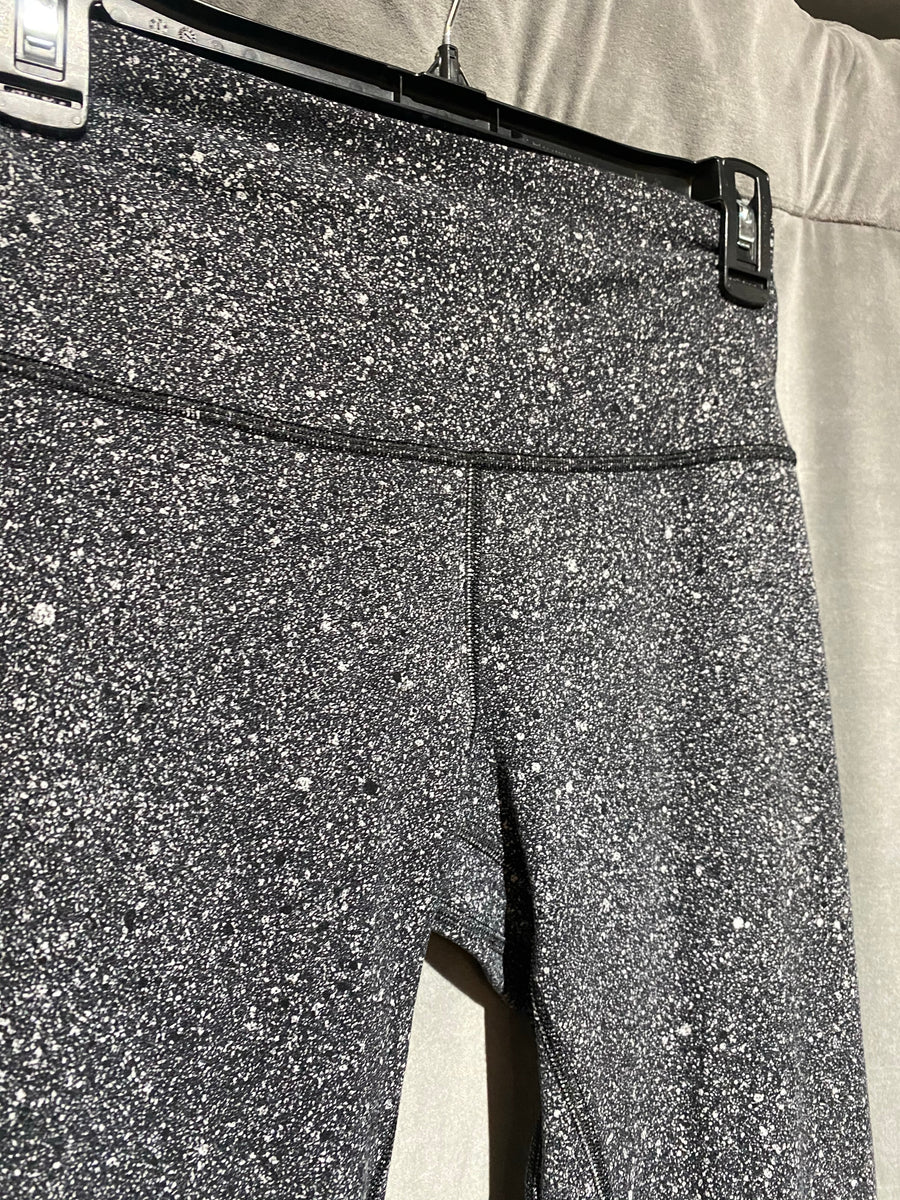 Black and white on sale speckled lululemon leggings