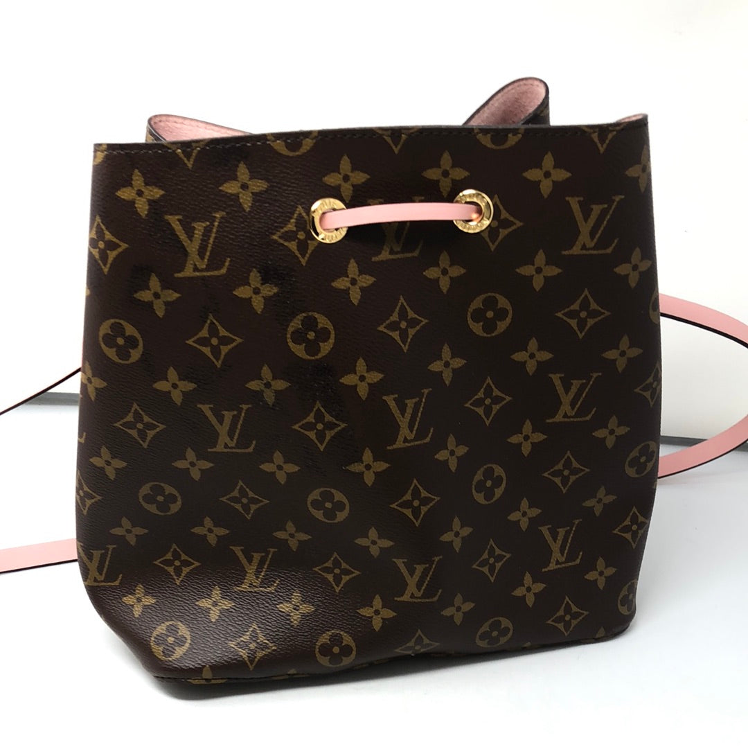 Shop Louis Vuitton NEONOE 2023 SS Monogram Casual Style Purses Elegant  Style Logo Bucket Bags by ROSEGOLD