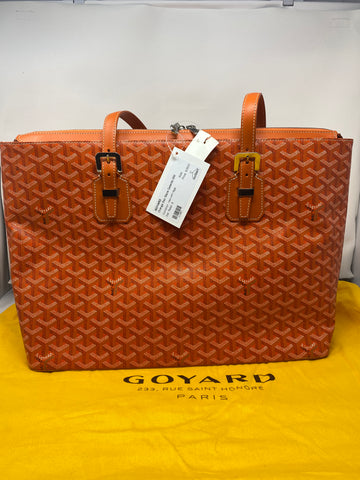 GOYARD Orange Sac Marie Galante GM