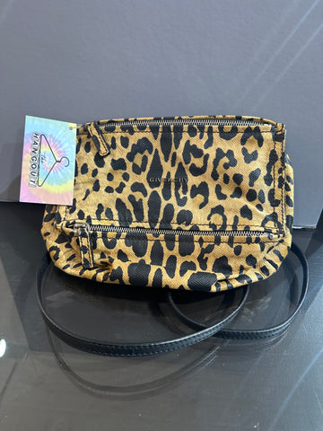 Givenchy Leopard Mini Pandora Crossbody