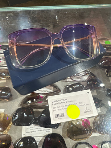 Louis Vuitton Purple Hombre Sunnies