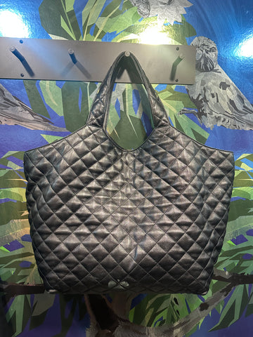 YSL Icare Bag in Black Lambskin Bag