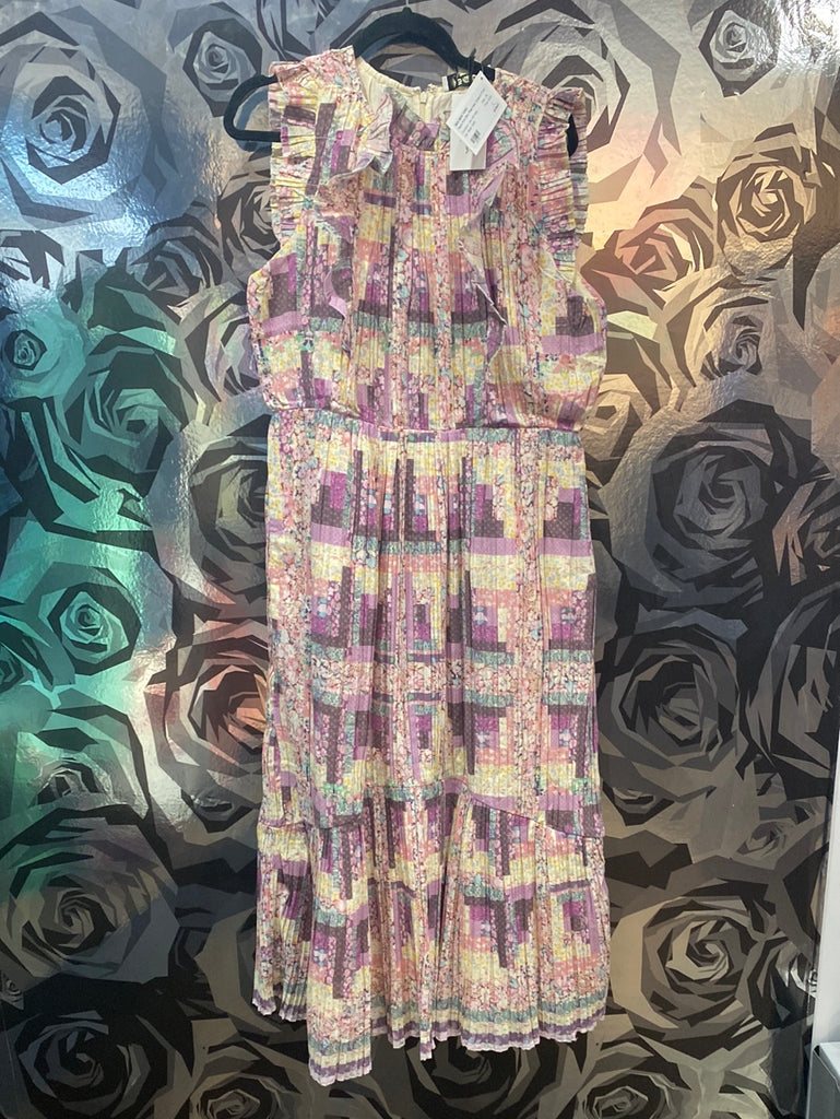 sea new york purple dress Sea New York Blue Violet Ramie Dress Blue / 10