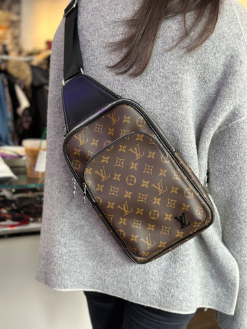 Louis Vuitton Monogram NM Slingbag Macassar Canvas