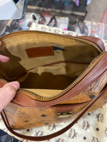 Vintage: MCM Classic Top Zip Crossbody Bag