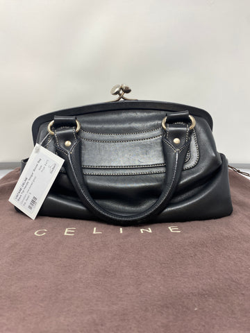 Vintage: CELINE Black Top Handle 