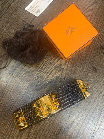 Hermes Collier de Chien Bracelet