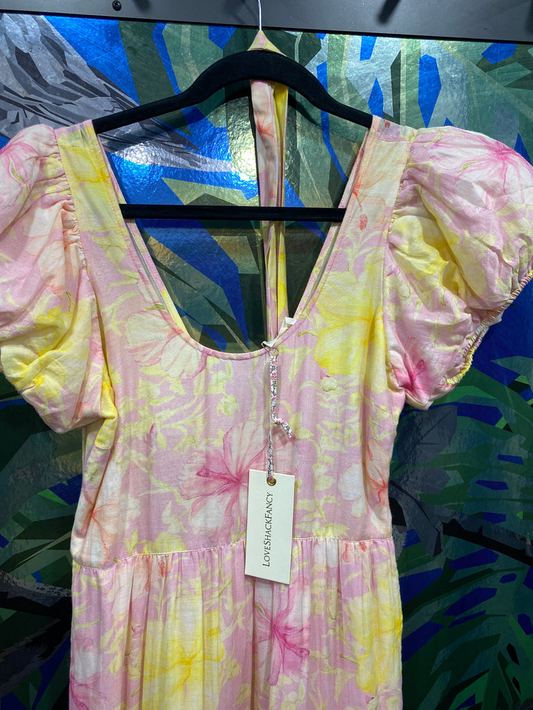 Love Shack Fancy 'Karalie Dress in Light Berry Tea' Dress