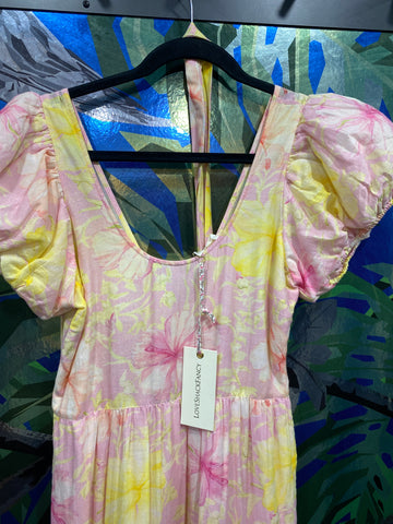 Love Shack Fancy 'Karalie Dress in Light Berry Tea' Dress
