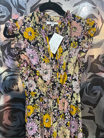 BB DAKOTA Sleeveless Floral Maxi Dress