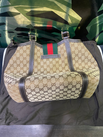 Gucci GG Supreme Canvas Tote