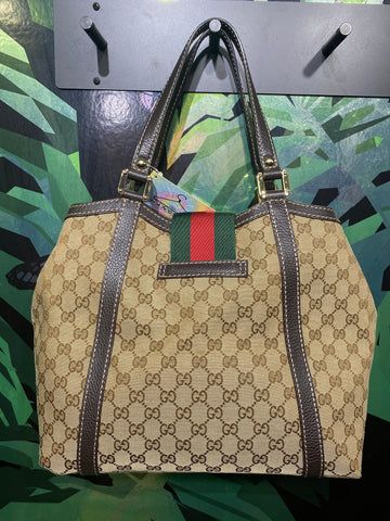 Gucci GG Supreme Canvas Tote