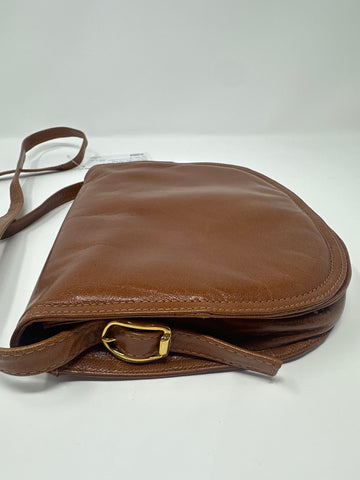 Vintage: Bottega Veneta Cognac Leather Flap Bag