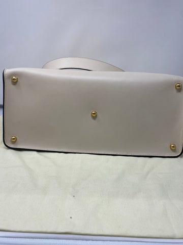 FENDI Way Tote in Cream with Gold FF in Large