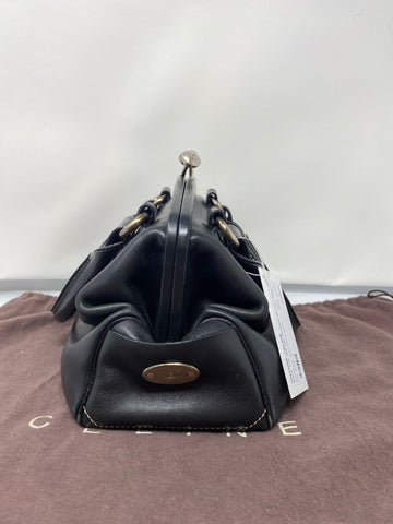 Vintage: CELINE Black Top Handle 