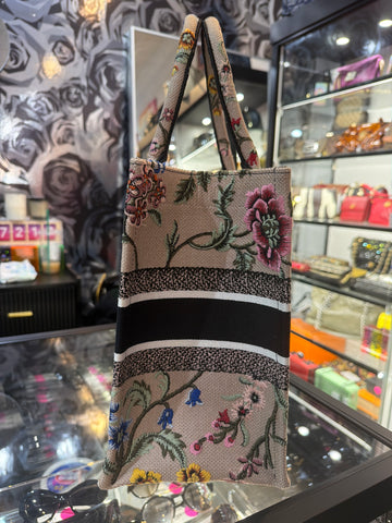 Christian Dior Floral Medium Book Tote