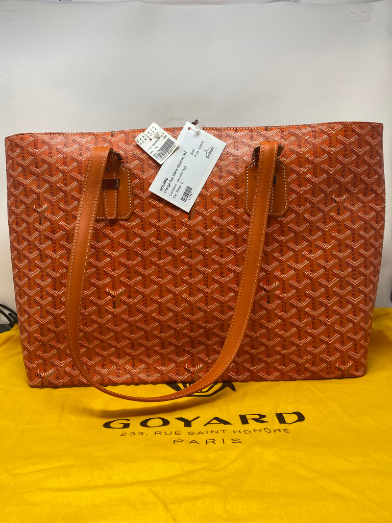 GOYARD Orange Sac Marie Galante GM