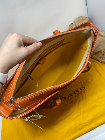 GOYARD Orange Sac Marie Galante GM