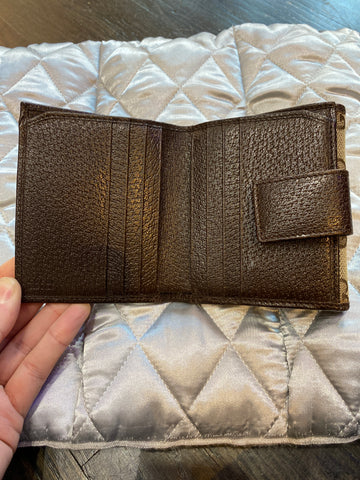 Vintage: Gucci GG Supreme Trifold Wallet