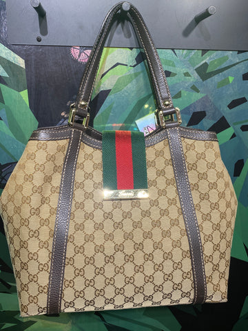 Gucci GG Supreme Canvas Tote