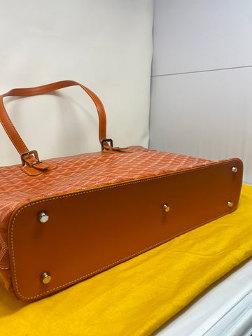 GOYARD Orange Sac Marie Galante GM