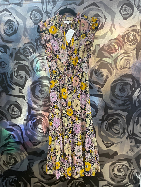 BB DAKOTA Sleeveless Floral Maxi Dress