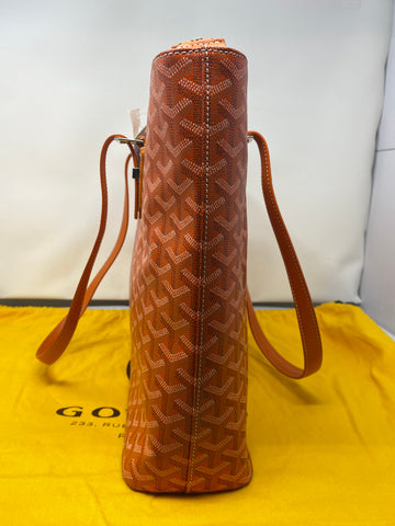 GOYARD Orange Sac Marie Galante GM