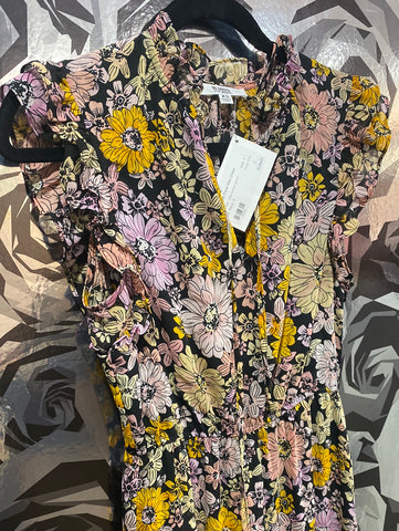 BB DAKOTA Sleeveless Floral Maxi Dress