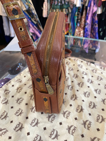 Vintage: MCM Classic Top Zip Crossbody Bag