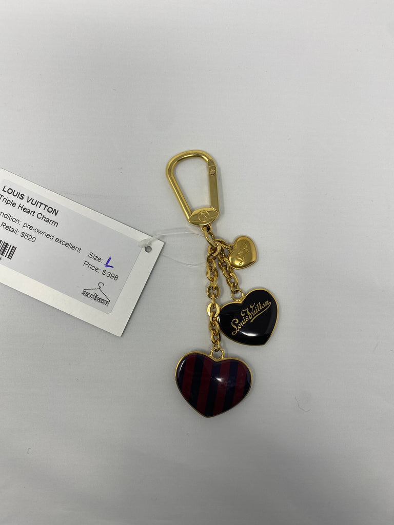 Louis Vuitton Triple Heart Charm