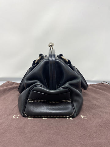 Vintage: CELINE Black Top Handle 