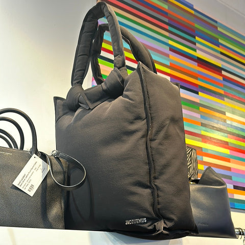 JACQUEMUS Le Cuscino Bag in Black