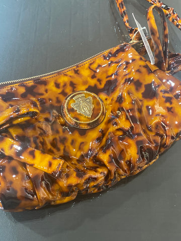 Vintage: Gucci Hysteria Clutch in Patent Tortoise Shell