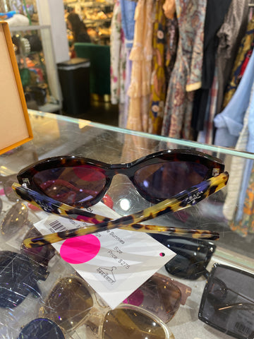 Prada Tortoise Plastic Cateye Sunnies