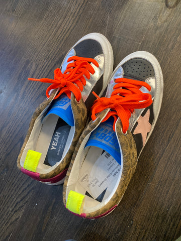 Golden Goose YEAH Multicolor /Glitter Sneakers