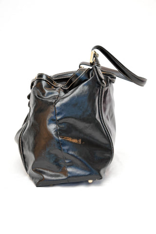 Gucci Patent Leather Bag with Large G
