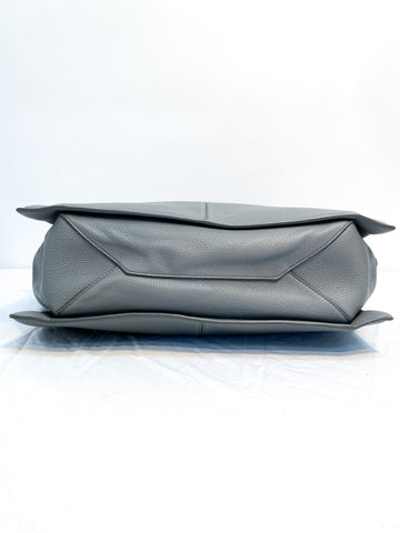 Celine Paris Grey Tri Fold Shoulder Bag