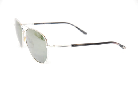 Tom Ford Silver Aviator Sunglasses