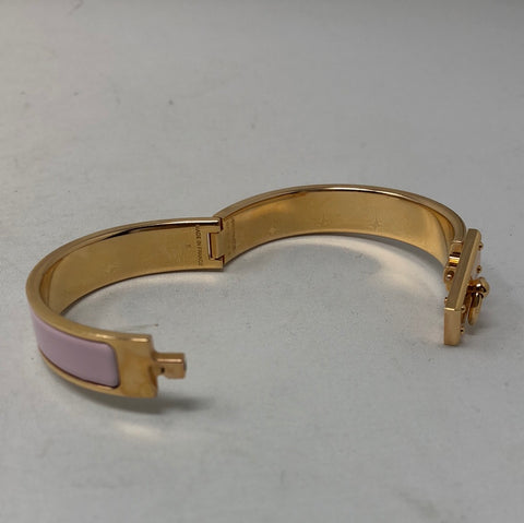 Hermes Clic Anneau Gold and Rose Bracelet