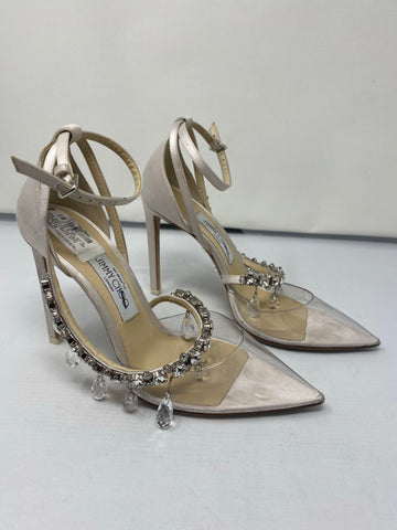 OFF WHITE | Glitter Heeled Sandals | Women | Silver/Slv 7272 | Flannels  Fashion Ireland