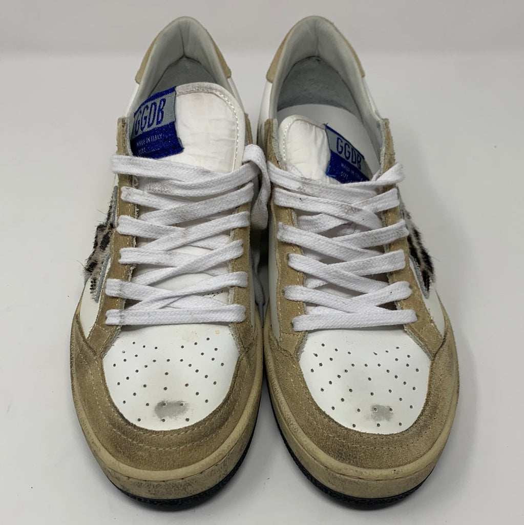 Golden Goose BALLSTAR Leopard Star Sneaker