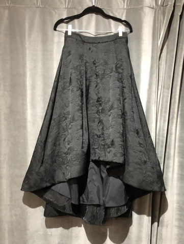Alice & Olivia Black High Low Ball Gown Skirt