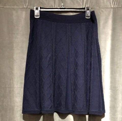 SANDRO Navy Knit Stretch Two Piece Set