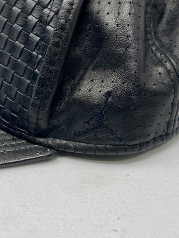 Black Leather Westbrook/BARNEYS NY Hat
