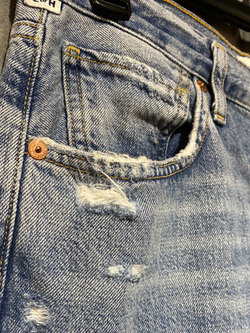Citizens of Humanity Light Wash Wide Leg Jeans