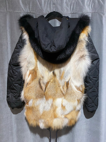 Moose Knuckles Reversible Fur Hooded Coat