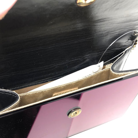 Jimmy Choo Candy Pink Mirried Flap Bag Crossbody