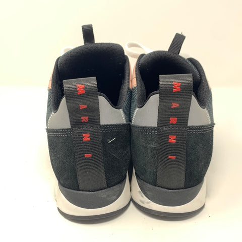 MARNI Navy and Pink Sneakers