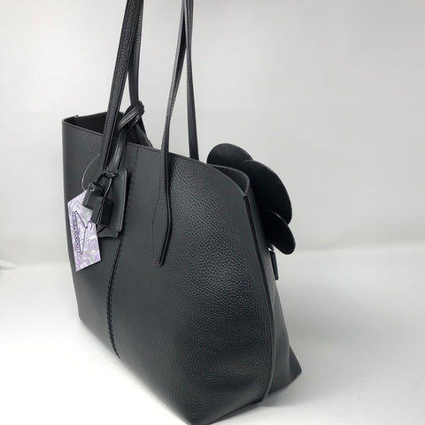 Tod's - Patent Leather Tote Black