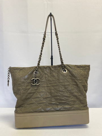 Chanel Grey Large Tote